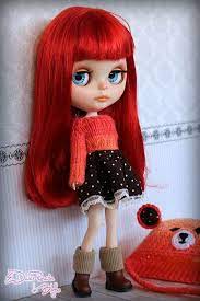 Custom Blythe Doll Etsy Blythe Dolls Custom Blythe Dolls Cute Dolls