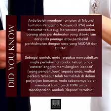 Cara buat tuntutan tribunal pengguna. Qutra Co Tribunal Tuntutan Pengguna Malaysia Lantaran