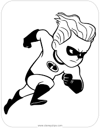Coloring pages are also easy to print. The Incredibles Coloring Pages Disneyclips Com