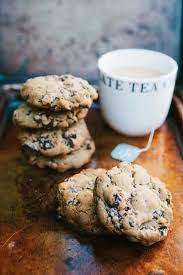 Earl Grey Chocolate Chip Cookies Hummingbird High Recipe Baking Blog Tea Recipes Tea Cookies