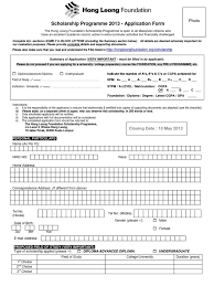 If a hong leong bank customer needs to make a payment but didn't bring a wallet. Borang Permohonan Biasiswa Yayasan Hong Leong Foundation Scholarship Application Form Diploma College