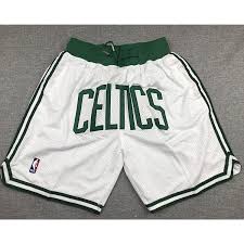 Boston celtics hardwood classics throwback authentic nba shorts. Boston Celtics Just Don Shorts White Features Keep Comfortable And Look Shape When You Go In For A La Boston Celtics Shorts Mens White Shorts Boston Celtics