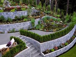 Multilevel Landscape Design Lovetoknow Backyard Retaining Walls Landscaping Retaining Walls Sloped Backyard Landscaping