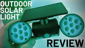 Led spotlights with motion detectors are usually installed outside. Best Outdoor Solar Led Motion Light Keshi 30 Led Adjustable Spotlight Review Youtube