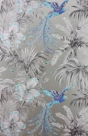 Birds Of Paradise Wallpaper The Range Matthew Williamson Bird Of Paradise Wallpaper Turquoise W6655 06 Paradise Wallpaper Feature Wall Wallpaper Birds Of Paradise