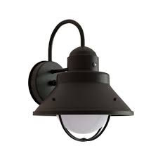 We've actually installed several over the years, and i i found an inexpensive outdoor sconce at lowe's, and i also picked up these wireless remote puck lights for convenience. Dusk To Dawn Sensor Outdoor Wall Lighting At Lowes Com