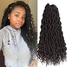 Then this is the best hair for you. Karida 6pcs Lot Curly Goddess Faux Locs Crochet Ha The Best Amazon Price In Savemoney Es