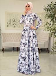 Lily Dress Blue Dresses Modanisa Elbise Modelleri Elbise Elbiseler