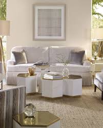 Some of the table sets can be ordered in groups of two, three, four, and even five tables. Century Furniture Claren Bunching Coffee Table