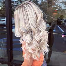 Beautiful Icy Blonde Hair Done By Stylist Sam At Off7th Salon Cool Blonde Hair Bella Hair Hairdo