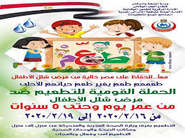 نعم يمكن اخذ تطعيم حملة مرض الشلل بعد تلقي الطفل لتطعيم المكورات. Ø§Ù„ØµØ­Ø© Øª Ø¹Ù„Ù† Ø§Ù„Ø§Ø³ØªØ¹Ø¯Ø§Ø¯ Ù„Ø¨Ø¯Ø¡ Ø­Ù…Ù„Ø© Ø§Ù„ØªØ·Ø¹ÙŠÙ… Ø¶Ø¯ Ø´Ù„Ù„ Ø§Ù„Ø£Ø·ÙØ§Ù„ ÙÙŠ Ù…ØµØ±Ø§ÙˆÙ‰