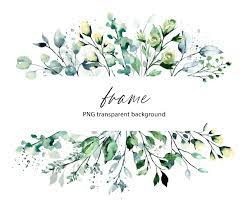 Leaf Frame Watercolor Leaves Clipart Foliage Border Floral Frame Png Transparent Background Aquarelle Clipart Free Commercial Use In 2021 Watercolor Leaves Leaf Clipart Clip Art
