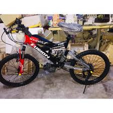 Big mountain bike vs mini mountain bike, racing to see if i can keep up the speed! Mini Full Suspension Mountain Bike Online