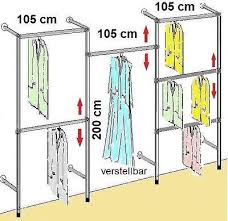 Begehbarer Kleiderschrank Kleiderstange Kleiderstander Garderobenzimme Art W 13 Ebay Kleiderschrank Fur Dachschrage Begehbarer Kleiderschrank Dachschrage Begehbarer Kleiderschrank
