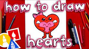 Step by step drawing lesson step 1. How To Draw Hugging Hearts For Valentine S Day Youtube