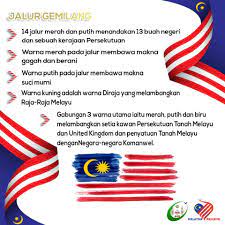 Warna biru tua melambangkan perpaduan rakyat malaysia. Jalur Gemilang 1 Kelab Al Azhar Members Kuis Facebook