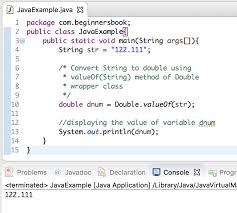 Java Convert String To Double Examples