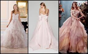 تعرفي إلى أجمل فساتين زفاف وردي ليوم الأحلام الوردي مجلة عروس