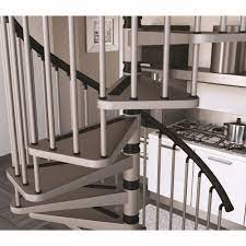 Stair, railing, guardrail, landing, tread, and step specifications & measurement dimension requirements. Spiral Stair Kit Metal Silver Gray Spsgm Sg Architectural Railings Spiral Stairs