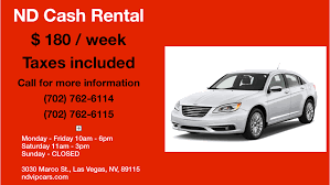 Keep in mind that airports are typically the most expensive locations to rent a car, so the cheapest way to rent a car in las vegas may be to check out other rental sites in town. Nd Vip Cars Llc Used Car Dealer In Las Vegas