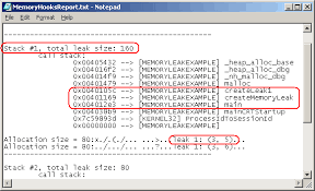 Easy Detection Of Memory Leaks - Codeproject