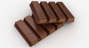 @op to the kit kat thief. 3d Model Realistic Broken Kit Kat