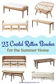 Maybe you would like to learn more about one of these? 23 Coastal Rattan Benches For Your Beach House