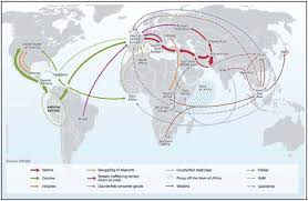 Transnational organized crime markets and flows. Source: United Nations...  | Download Scientific Diagram