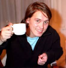Mark Owen Shares a Cup of Tea 2nd November 1997. Art Prints, Posters &  Puzzles from Memory Lane