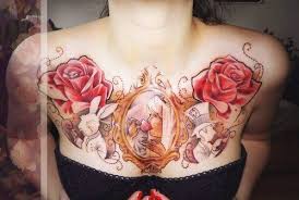 Via My Darling Rainbow Http Mydarlingrainbow Tumblr Com Chest Piece Tattoos Tattoos Wonderland Tattoo