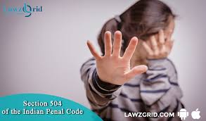 Section 504 Of The Indian Penal Code Indian Penal Code Criminal Procedure Blog Legal