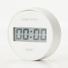Dial Kitchen Timer Muji An hour, a minute or a second.