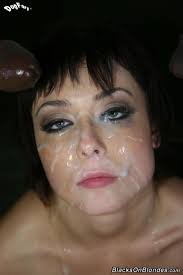 After A Threesome Fuck With Two Huge Black Cocks Zoe Voss Gets Sticky  Facial  DefineBabe.com