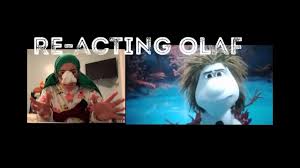 Reenacting Olaf Frozen 2 Scene Olaf Recaps Frozen 1 Olaf Frozen Scene Olaf
