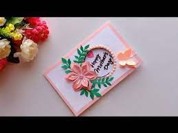 Make the greeting cards for your mom. Handmade Mother S Day Card Mother S Day Pop Up Card Making Youtube Birthday Gifts For Boyfriend Diy Birthday Cards For Mother Birthday Cards Diy