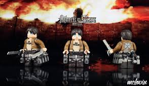 Eren Jaeger Attack On Titan Custom Lego Lego Army Eren Jaeger