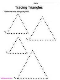 Triangle Coloring Pages For Preschoolers Bing Images Preschool Tracing Shape Worksheets For Preschool Shapes Worksheet Kindergarten