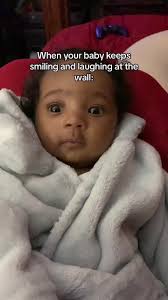 What Does It Mean If A Baby Keeps Looking over Their Head and Laughing