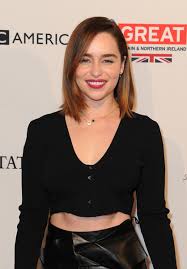 A post shared by @emilia_clarke. Emilia Clarke Short Straight Cut Emilia Clarke Hair Lookbook Stylebistro