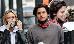 After that, we can officially announce the name of cole sprouse's. Cole Sprouse Leans In For A Kiss With New Love Interest Ari Fournier On A Walk In Vancouver Daily Mail Online