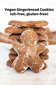 Vegan Gingerbread Cookies Oil Free Gluten Free Vegan Gingerbread Gingerbread Cookies Vegan Cookies Recipes