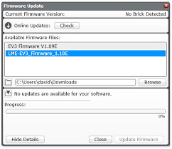 How To Install Firmware 1 10e On An Ev3 Home Retail Edition Brick Bricks