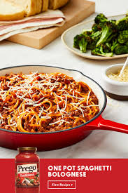 One Pot Spaghetti Bolognese Recipe In 2020 One Pot Spaghetti Spaghetti Bolognese Pasta Dishes