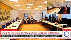 Video Text Biroul De Informare Al Parlamentului European In Romania È™i Centrul European Al Consumatorilor OrganizeazÄƒ Dezbaterea Drepturile In Economia DigitalÄƒ O Provocare Pentru Consumatori Caleaeuropeana Ro