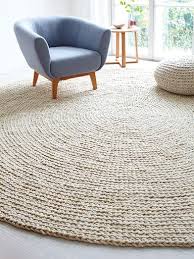 Naturteppich Maglia Schurwolle Teppich Babyzimmer Teppich Gehakelter Teppich