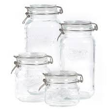 Decorative glass canisters for kitchen. Kitchen Canisters Food Storage The Home Depot