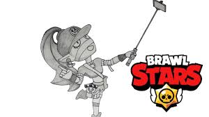 Her gadget, friendzoner, pushes away all nearby enemies in a radius around herself while damaging them. Draw Super Fan Girl Emz Brawl Stars Youtube