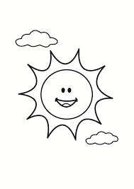 Sol Dibujo Para Colorear