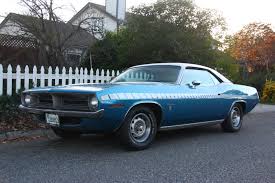 Image result for Bright Blue 1970 Barracuda