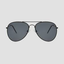 From cat eye to fashion frames, our sunglasses selection for women will fit any lifestyle. Women S Aviator Polarized Sunglasses A New Day Black Target